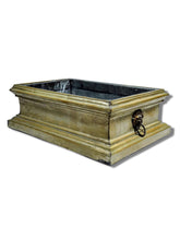 Load image into Gallery viewer, Antique Brass Trough Planter