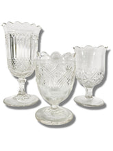 Load image into Gallery viewer, Tall Victorian Celery Glasses (Set of three)