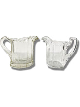 Load image into Gallery viewer, Short Victorian Milk Pitchers (Set of two)