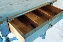 Load image into Gallery viewer, Antique Blue Table