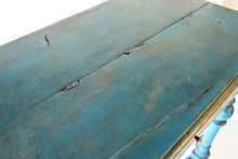Load image into Gallery viewer, Antique Blue Table
