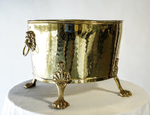 Load image into Gallery viewer, Brass Coal Bucket
