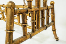 Load image into Gallery viewer, Faux Bamboo Cheval Mirror