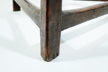 Load image into Gallery viewer, Antique Oak Cricket Table