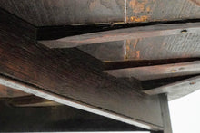 Load image into Gallery viewer, Antique Oak Cricket Table