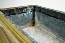 Load image into Gallery viewer, Antique Brass Trough Planter