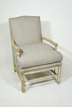 Load image into Gallery viewer, Pair of French Country Lounge Chairs with Matching Ottoman (Set)