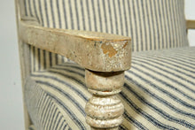 Load image into Gallery viewer, Pair of French Country Lounge Chairs with Matching Ottoman (Set)