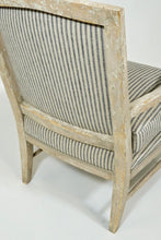 Load image into Gallery viewer, Pair of French Country Lounge Chairs with Matching Ottoman (Set)