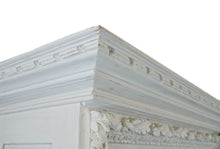 Load image into Gallery viewer, George III Style White-Painted Breakfront Bookcase