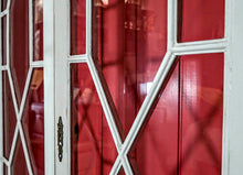 Load image into Gallery viewer, George III Style White-Painted Breakfront Bookcase