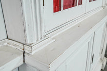 Load image into Gallery viewer, George III Style White-Painted Breakfront Bookcase