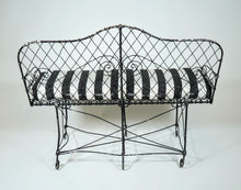 Load image into Gallery viewer, French Art Nouveau Garden Bench