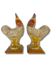 Load image into Gallery viewer, Americana Hand Carved Chickens