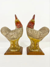 Load image into Gallery viewer, Americana Hand Carved Chickens