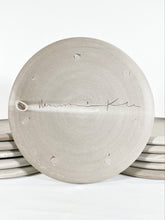 Load image into Gallery viewer, Handmade Unglazed Clay Chargers