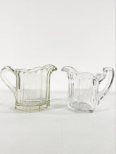 Load image into Gallery viewer, Short Victorian Milk Pitchers (Set of two)