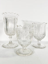 Load image into Gallery viewer, Tall Victorian Celery Glasses (Set of three)