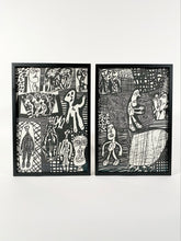 Load image into Gallery viewer, Signed, Jean Dubuffet Serigraph "Parcours" silk-screens (Collection)