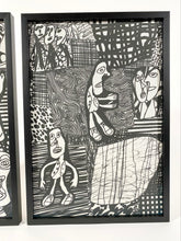 Load image into Gallery viewer, Signed, Jean Dubuffet Serigraph "Parcours" silk-screens (Collection)