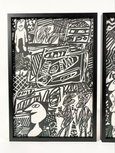 Load image into Gallery viewer, Signed, Jean Dubuffet Serigraph "Parcours" silk-screens (Collection)