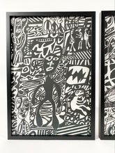 Load image into Gallery viewer, Signed, Jean Dubuffet Serigraph "Parcours" silk-screens (Collection)