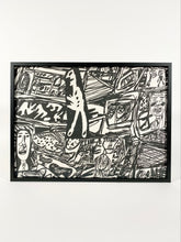 Load image into Gallery viewer, Signed, Jean Dubuffet Serigraph "Parcours" silk-screens (Collection)