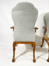 Load image into Gallery viewer, Queen Anne Walnut Armchairs (Pair)