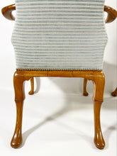 Load image into Gallery viewer, Queen Anne Walnut Armchairs (Pair)