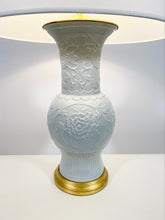 Load image into Gallery viewer, Chinese White Porcelain Lamp