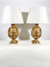 Load image into Gallery viewer, Venetian Gold Nancy Corzine Lamps (Pair)
