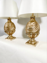 Load image into Gallery viewer, Venetian Gold Nancy Corzine Lamps (Pair)