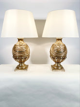 Load image into Gallery viewer, Venetian Gold Nancy Corzine Lamps (Pair)