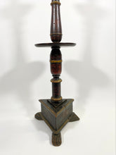 Load image into Gallery viewer, Painted Pedestal Lamp Table