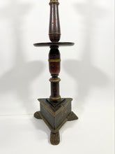 Load image into Gallery viewer, Painted Pedestal Lamp Table