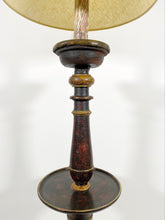 Load image into Gallery viewer, Painted Pedestal Lamp Table