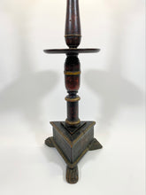 Load image into Gallery viewer, Painted Pedestal Lamp Table