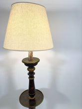 Load image into Gallery viewer, Painted Pedestal Lamp Table