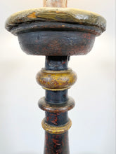 Load image into Gallery viewer, Painted Pedestal Lamp Table