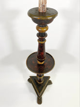 Load image into Gallery viewer, Painted Pedestal Lamp Table