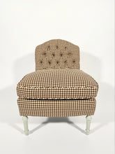 Load image into Gallery viewer, English Tufted Slipper Chair