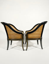 Load image into Gallery viewer, Regency Caned Occasional Chairs (Pair)