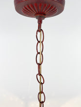 Load image into Gallery viewer, Antique Red Tôle Lantern