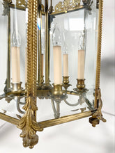 Load image into Gallery viewer, Louis VX Style Bronze Lantern