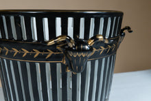 Load image into Gallery viewer, Reticulated Porcelain Planters (Pair)