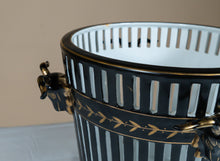 Load image into Gallery viewer, Reticulated Porcelain Planters (Pair)