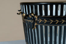 Load image into Gallery viewer, Reticulated Porcelain Planters (Pair)