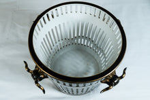 Load image into Gallery viewer, Reticulated Porcelain Planters (Pair)