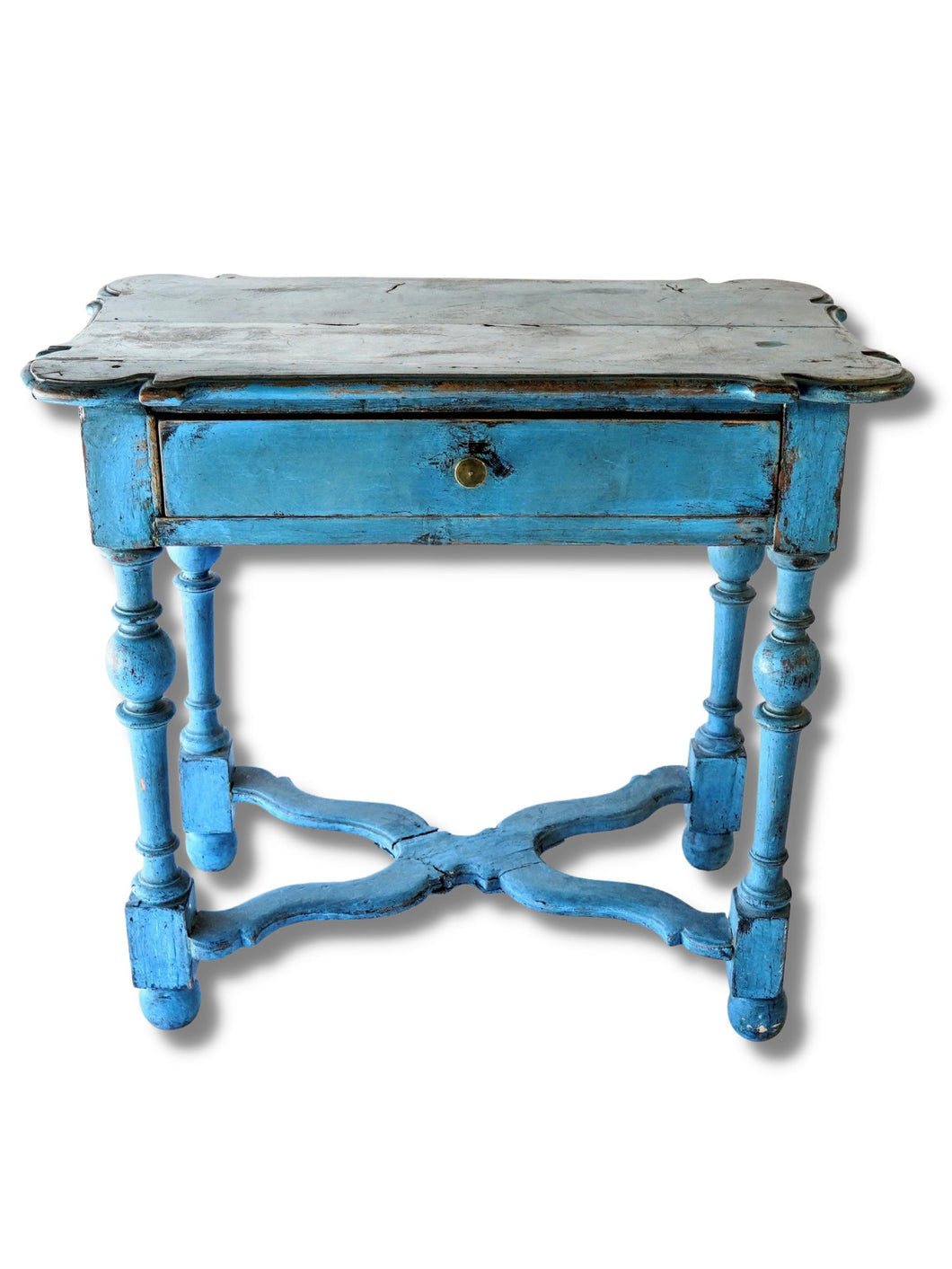 Antique Blue Table
