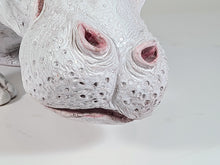 Load image into Gallery viewer, Hippo Terracotta Sculpture
